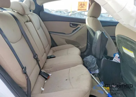 2015 Hyundai Elantra Se from USA, damaged, VIN 5NPDH4AE5FH633116